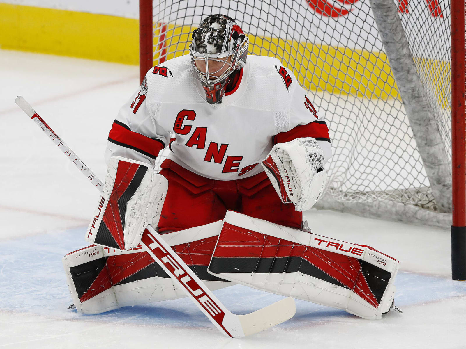 Goalie Andesen could start sixth straight game for Canes