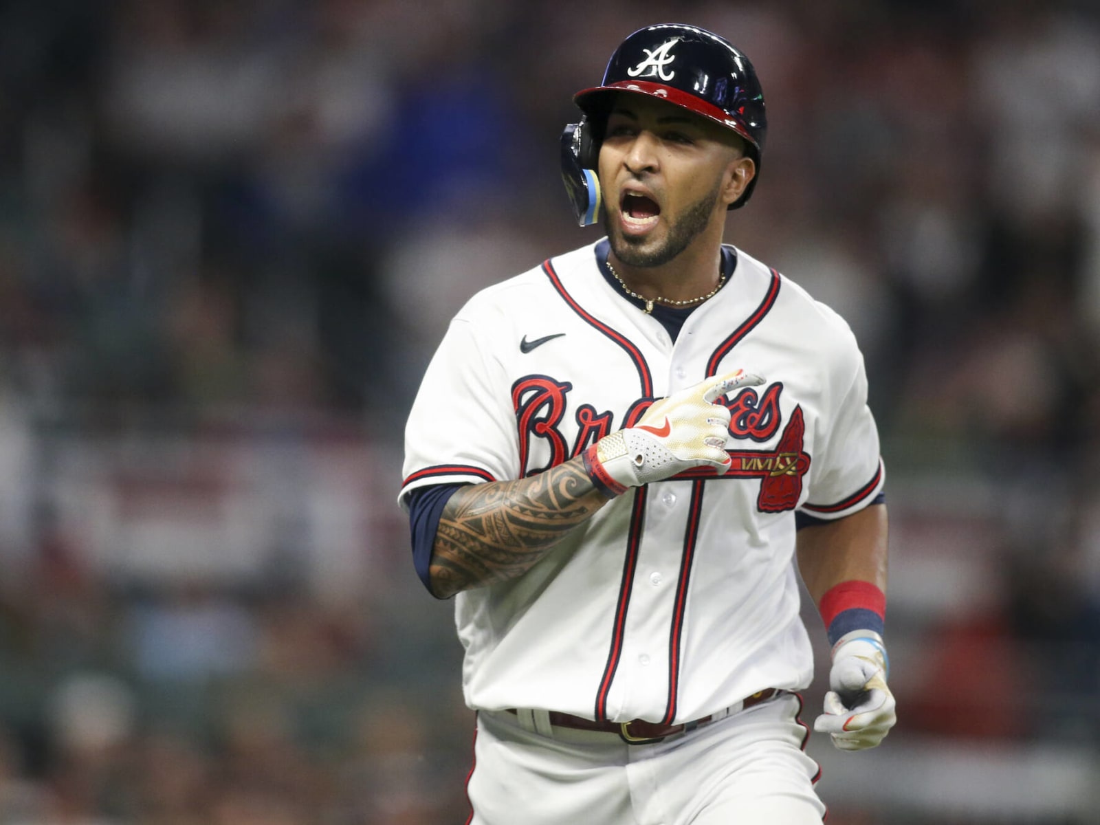 MLB on X: EDDIE ROSARIO!!!!!!!  / X