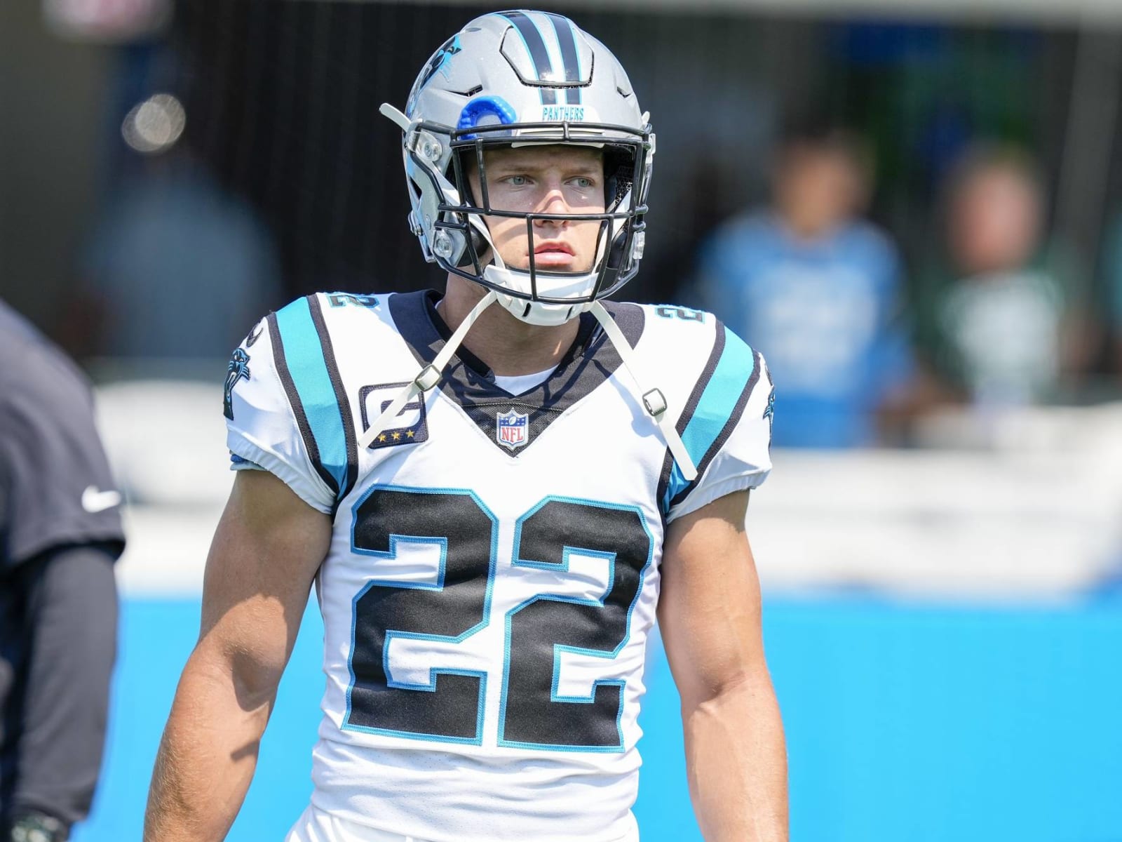 Panthers RB McCaffrey leaves game after hamstring injury