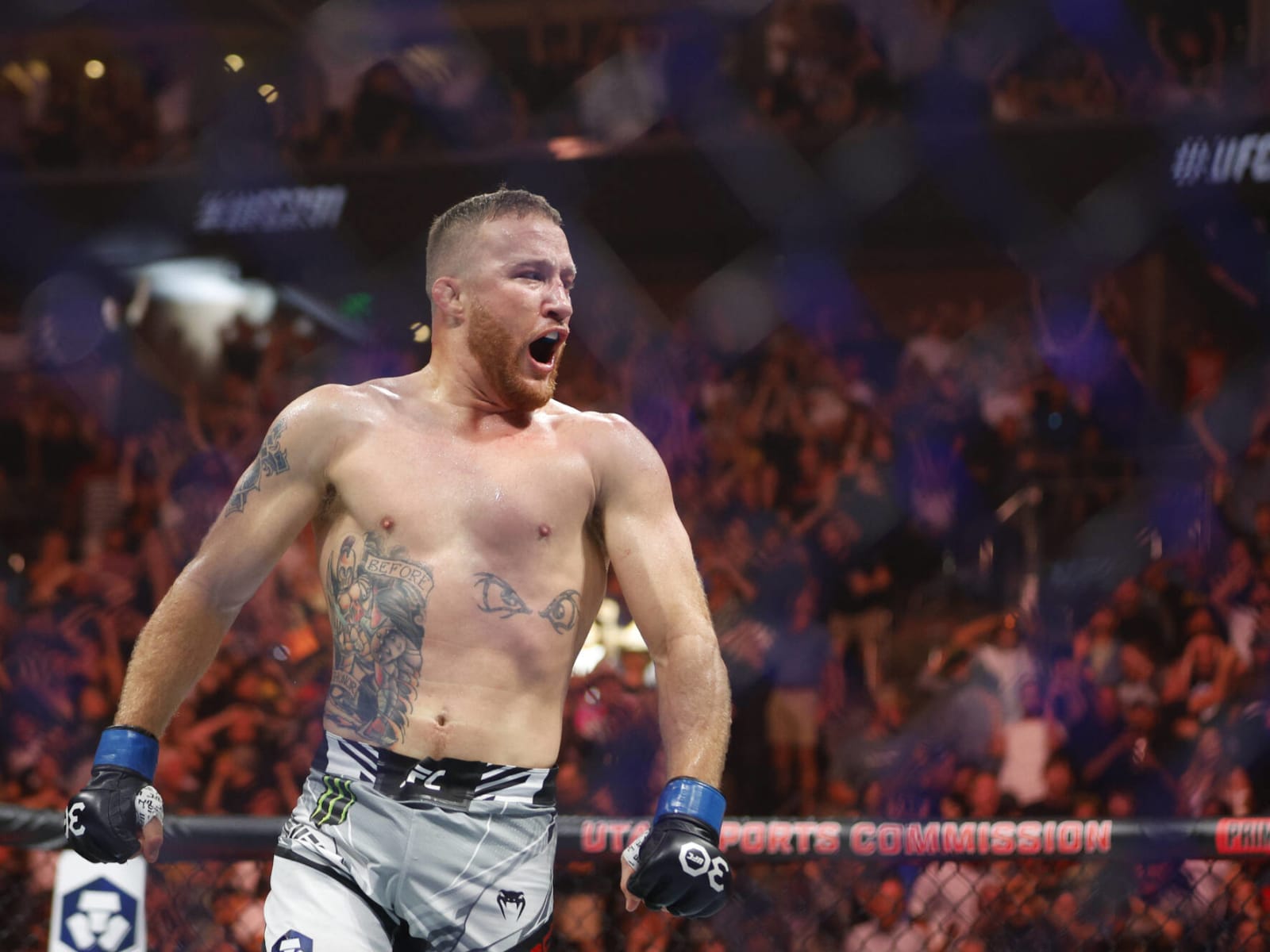 Dustin Poirier open to Justin Gaethje trilogy at UFC 300: 'I would