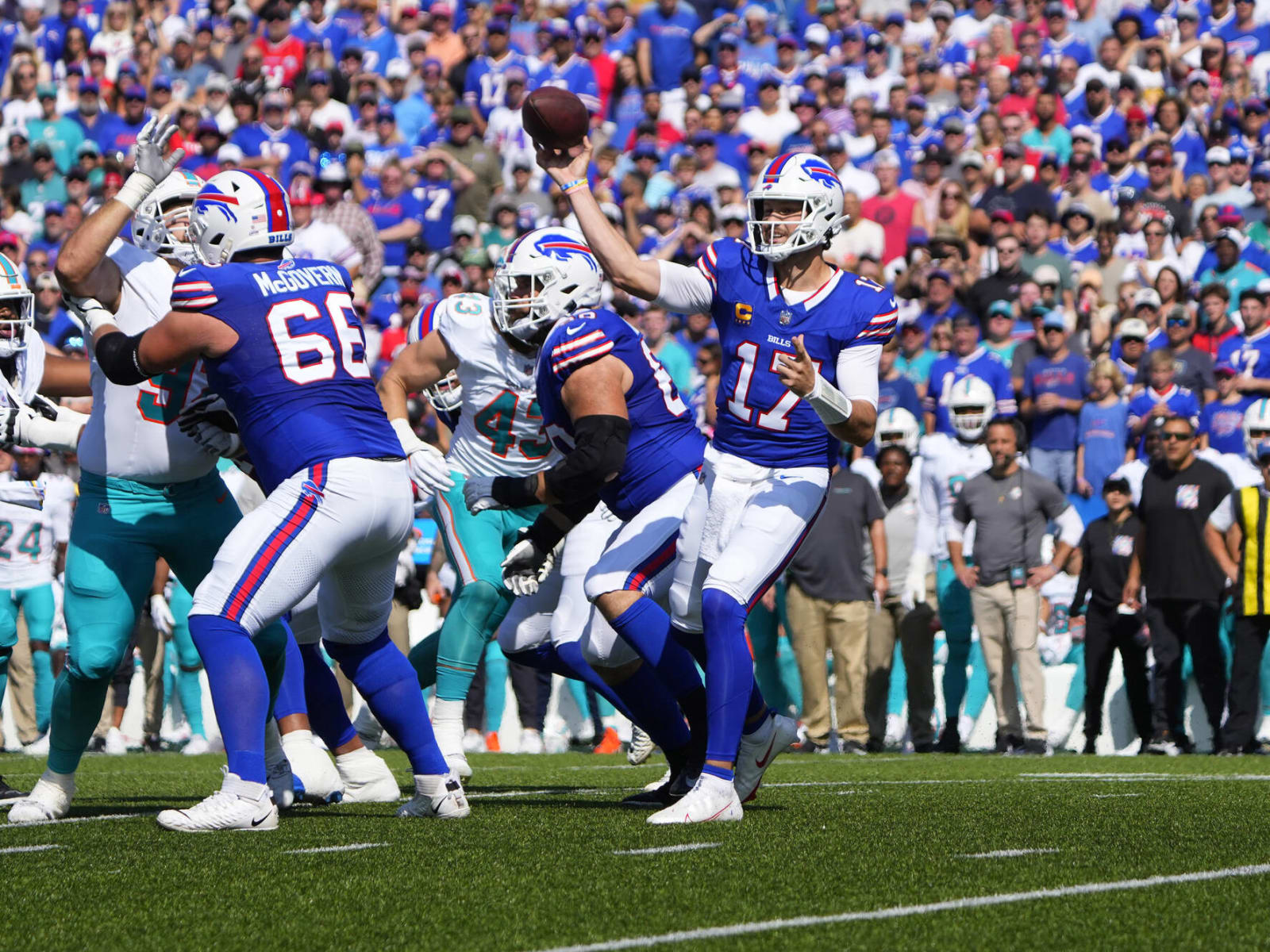 Buffalo Bills Lead Miami Dolphins After Back-and-Forth First Half - Sports  Illustrated Buffalo Bills News, Analysis and More