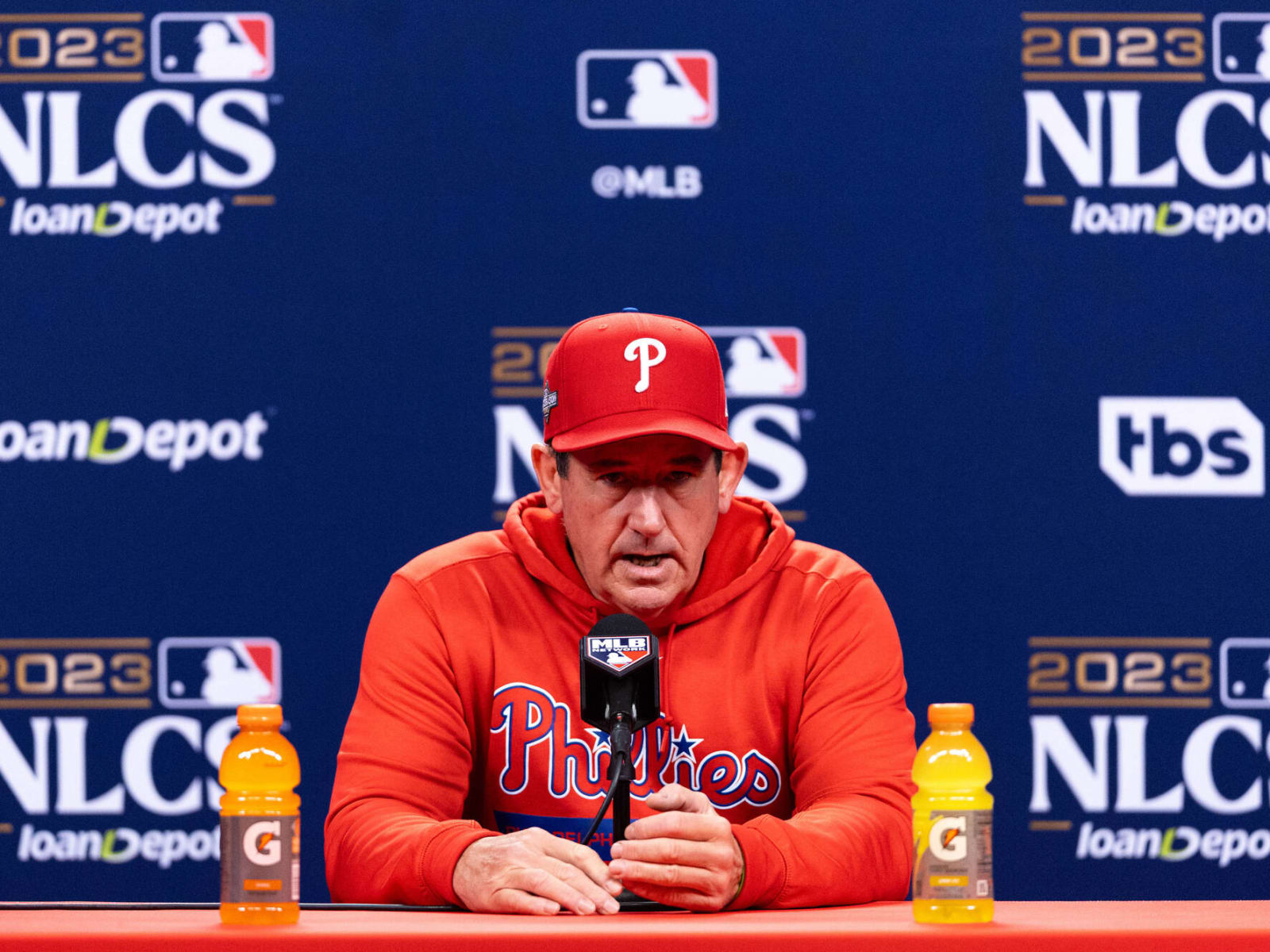 Rhys Hoskins left off Phillies' NLCS roster vs. D-backs as slugger