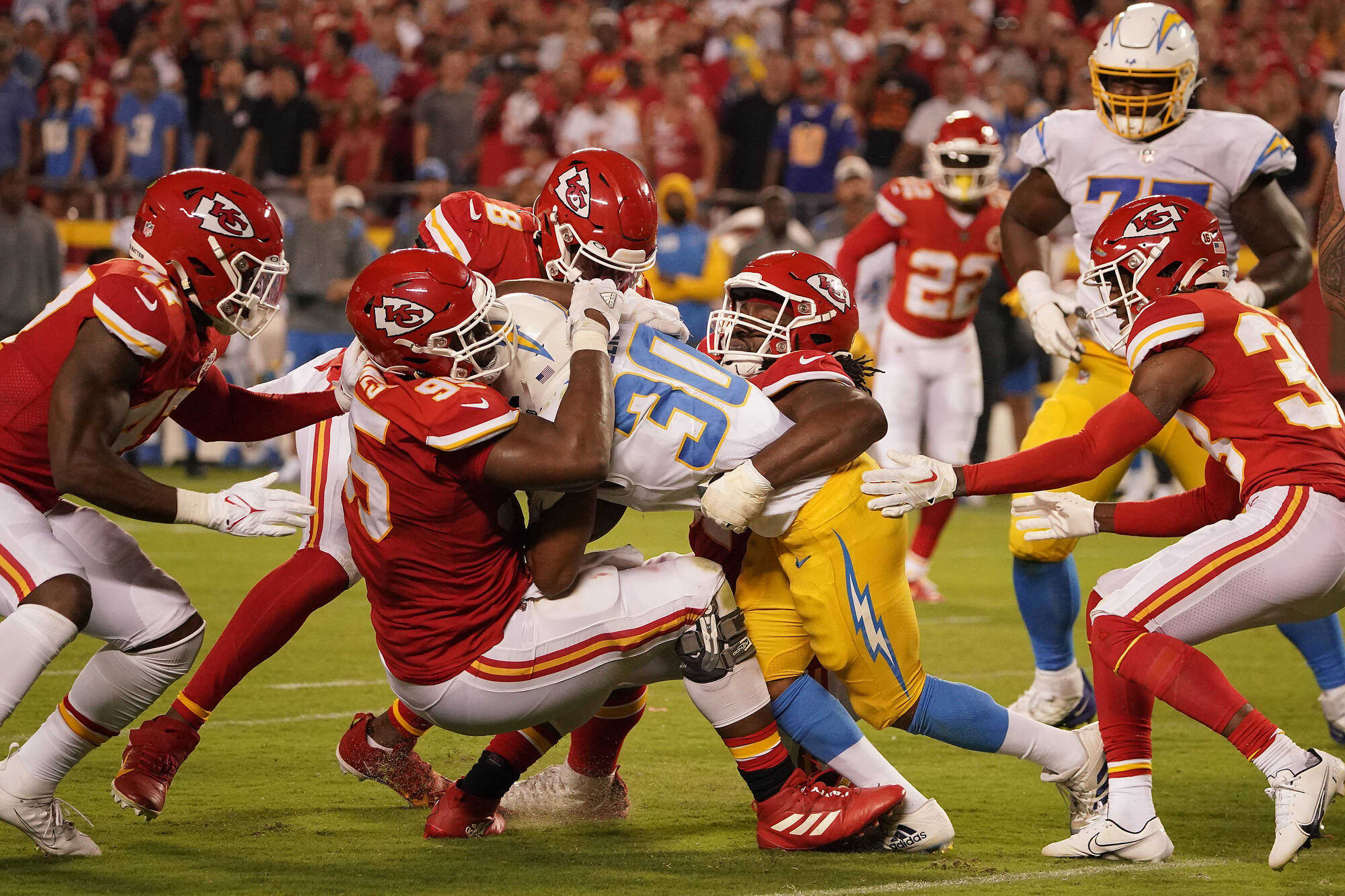 Chiefs defense off to more promising start