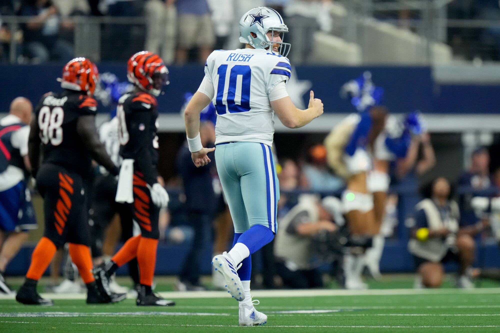 Latest Dak hiatus starts better for Cowboys