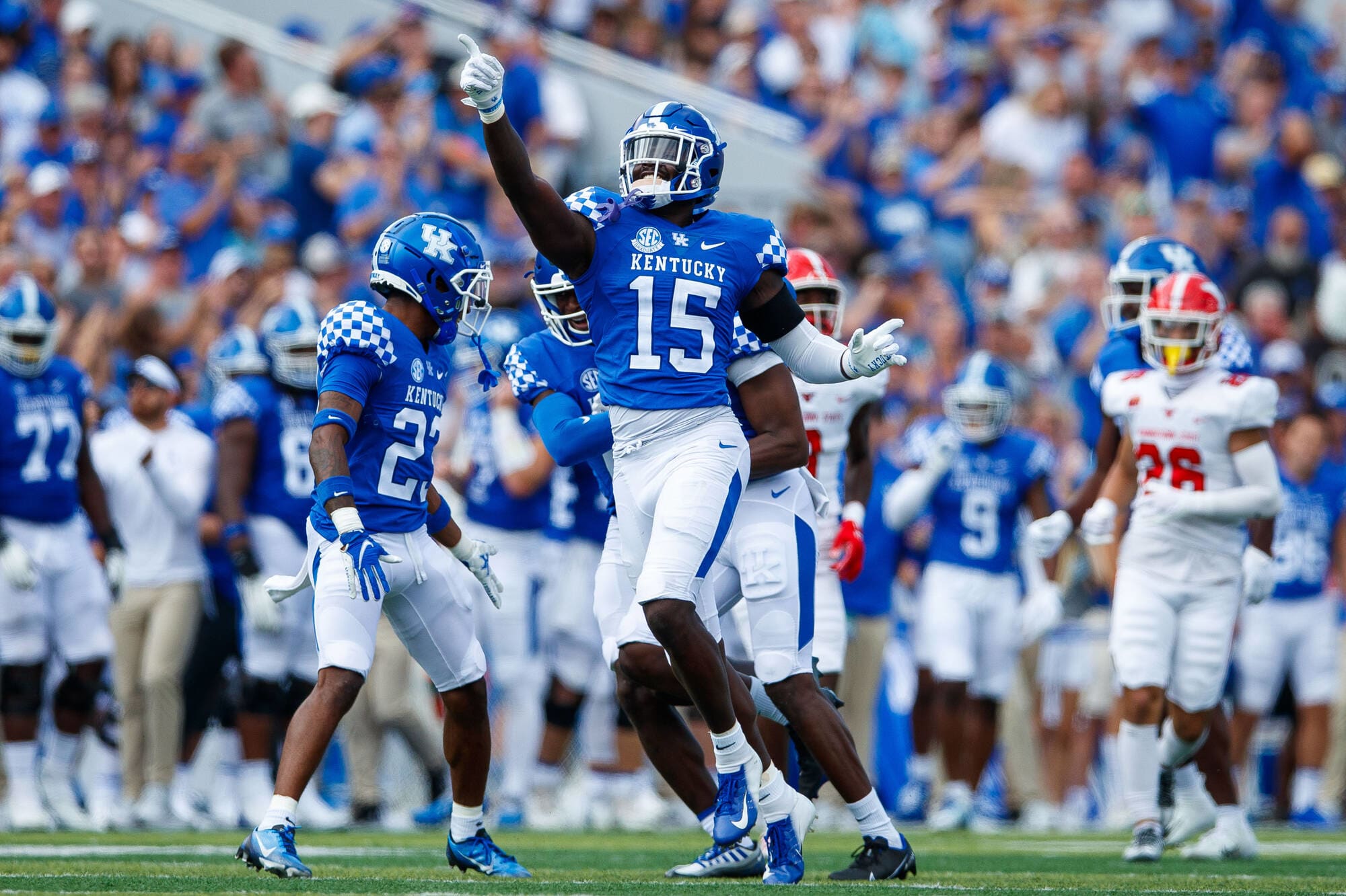 Northern Illinois (1-2) at No. 8 Kentucky (3-0), 7 p.m., Saturday, ESPN2