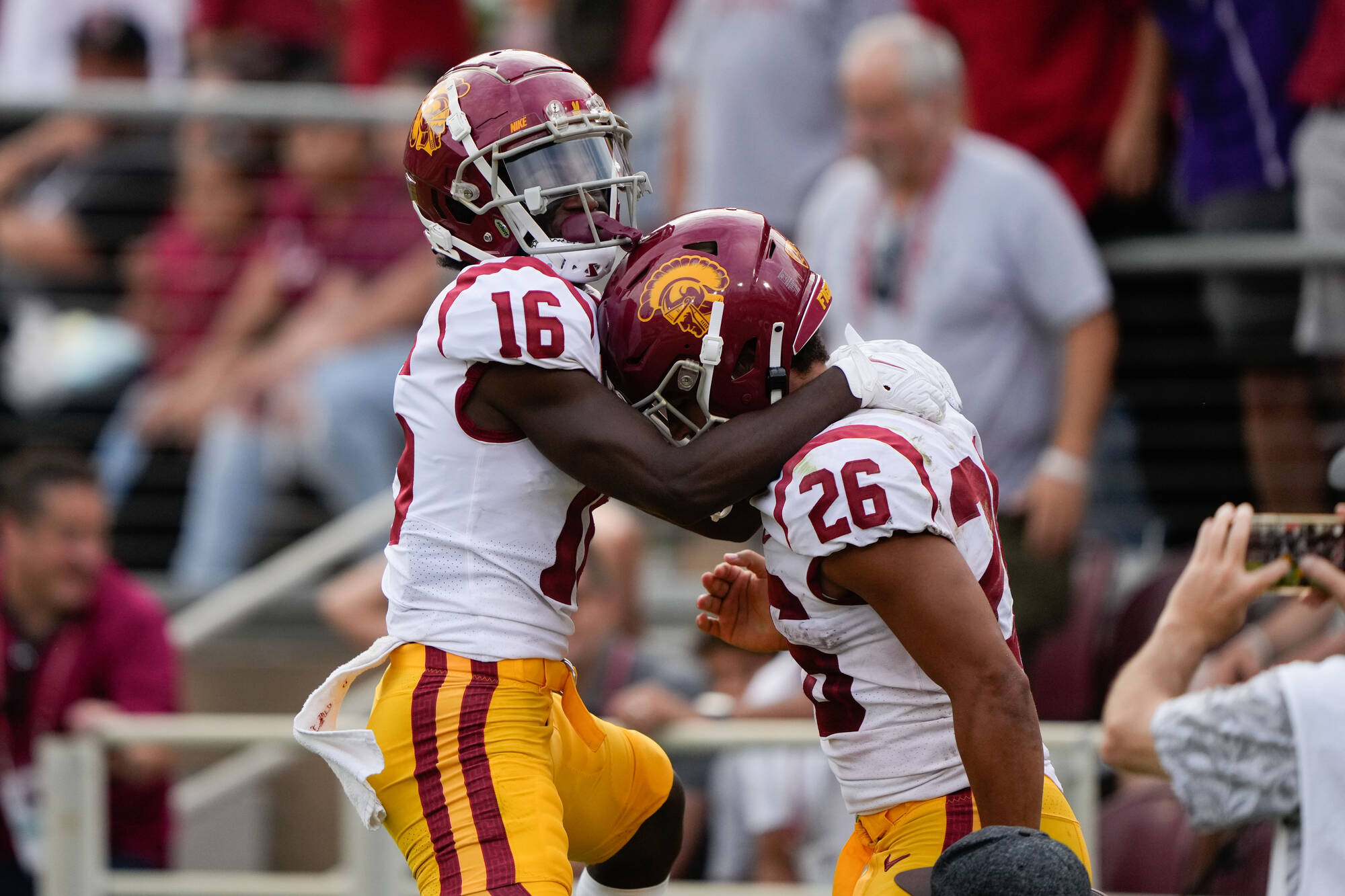 No. 7 USC (3-0, 1-0 in Pac-12) at Oregon State (3-0, 0-0 in Pac-12), 9:30 p.m., Saturday, Pac-12 Network
