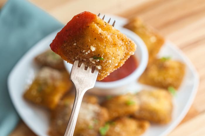 Fried ravioli