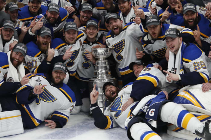Binnington helps Blues claim first Stanley Cup