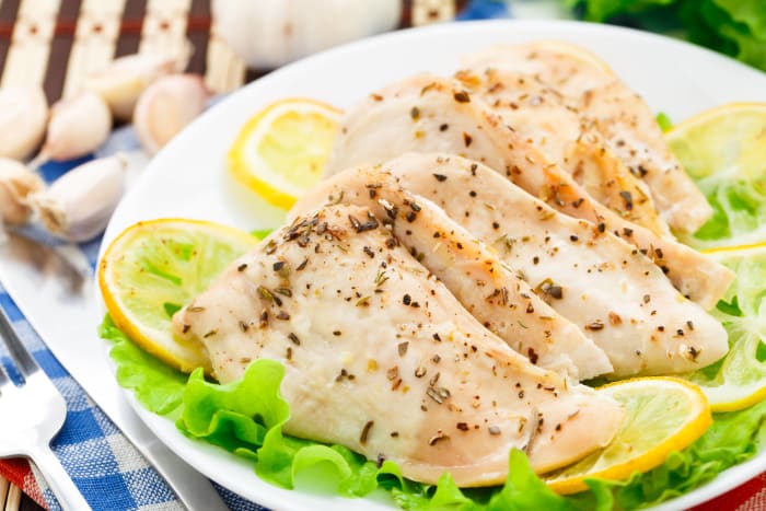 Lemon garlic chicken
