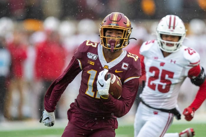 Carolina Panthers: Rashod Bateman, WR, Minnesota