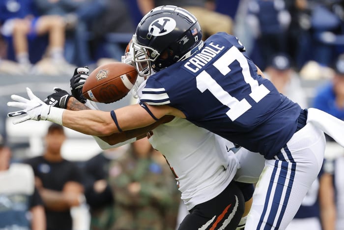 No. 14 BYU (8-2) at Georgia Southern (3-7), Saturday, 4 p.m., ESPN+