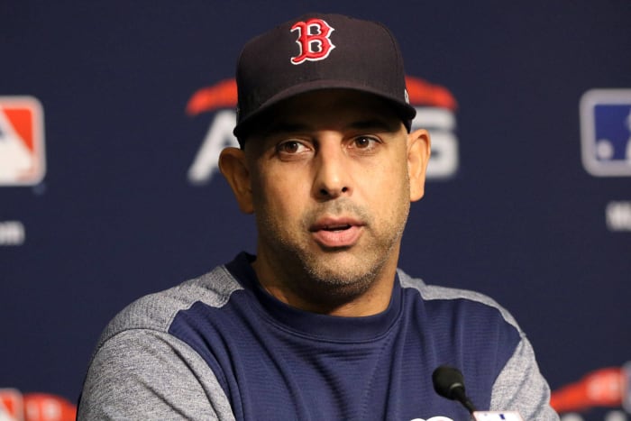 Alex Cora, Manager, Red Sox