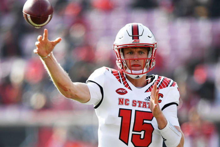 Los Angeles Chargers: Ryan Finley, QB, NC State