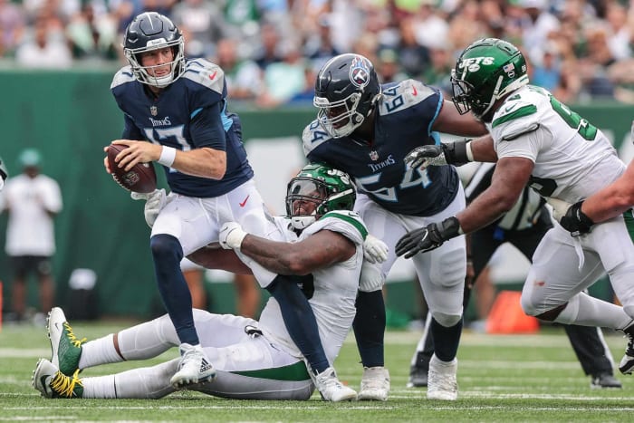 Probably the most evident flaw for each NFL workforce to this point Probably the most evident flaw for each NFL workforce to this point Tennessee Titans: Offensive line