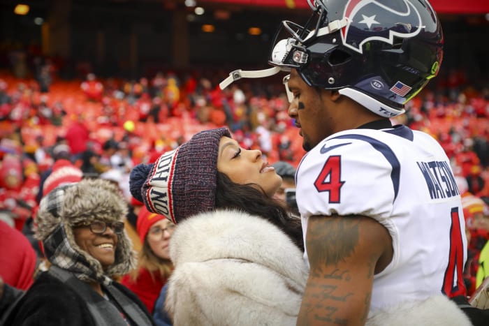 Deshaun Watson and Jilly Anais