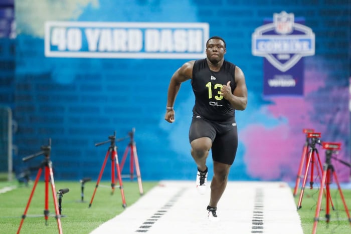 New York Giants: Lloyd Cushenberry, OC, LSU