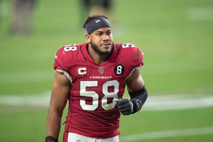 Jugadores famosos de la NFL que podrían ser cancelados después del campamento de entrenamiento 8 Jordan Hicks, LB, Cardenales