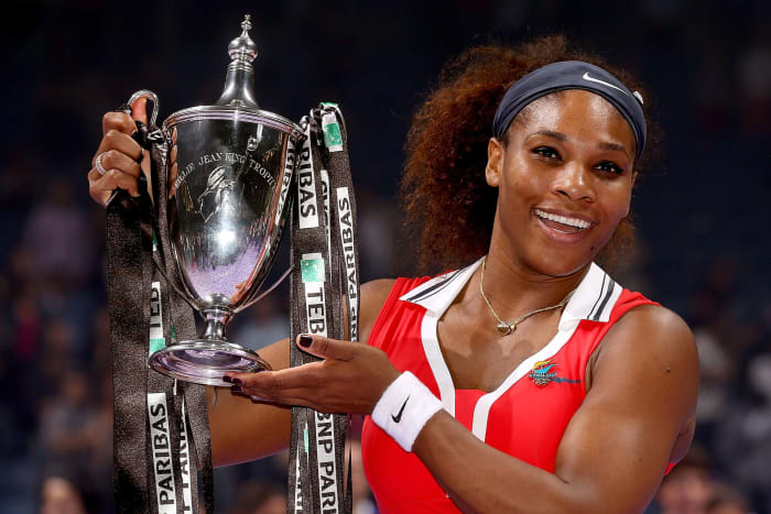 2012: Tennis player Serena Williams