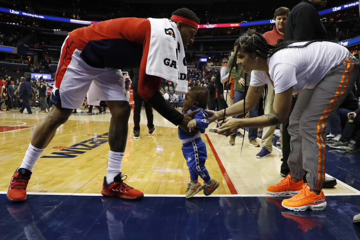 Bradley Beal and Kamiah Adams