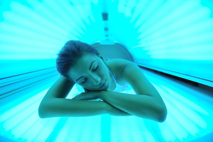 Stay away from tanning beds