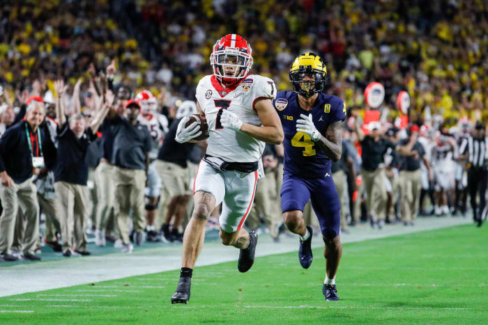 Kansas City Chiefs: Jermaine Burton, WR, Georgia