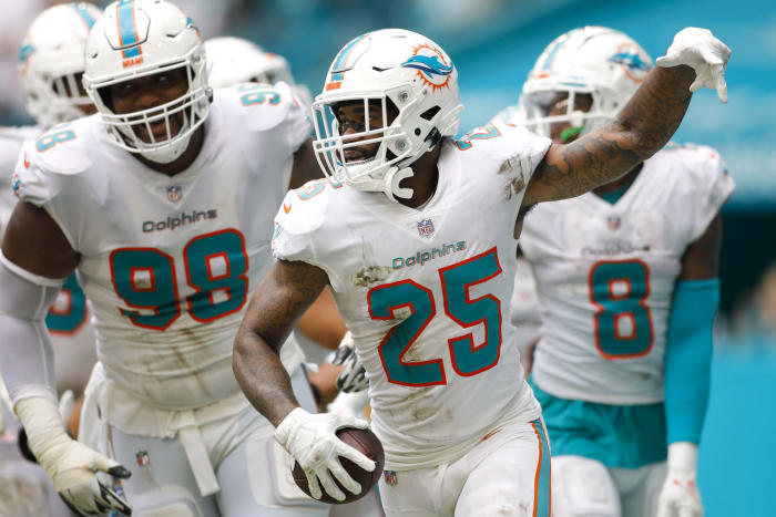 Miami Dolphins: Dick Westmoreland (1967), Xavien Howard (2020)