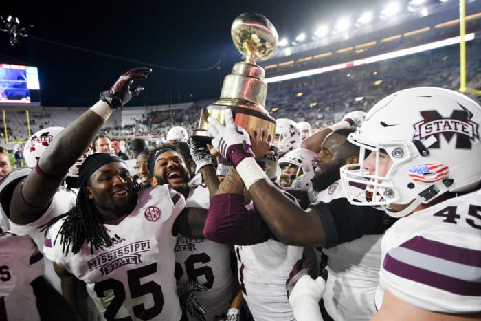 (22) Mississippi State (7-4) at Mississippi (5-6), 7:30 p.m., Thursday, ESPN