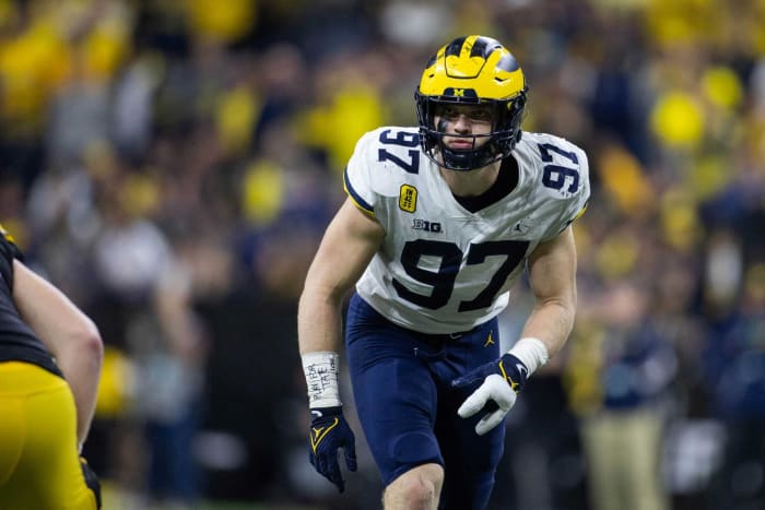 Jacksonville Jaguars: Aidan Hutchinson, DE, Michigan