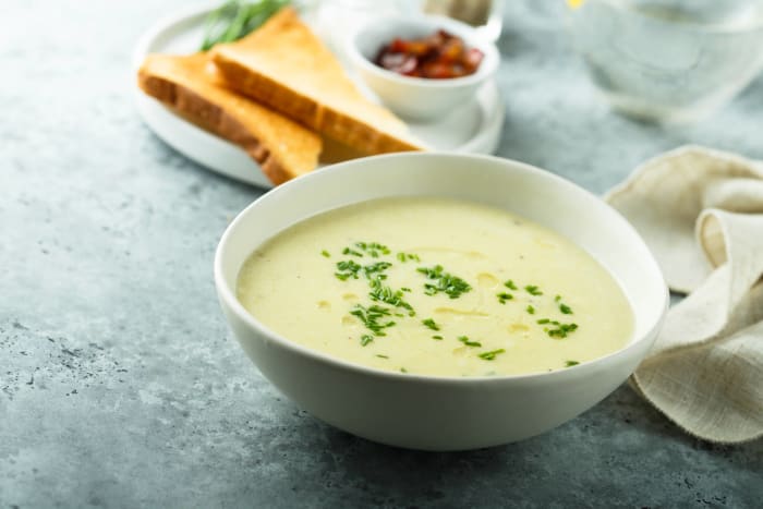 Potato & leek soup