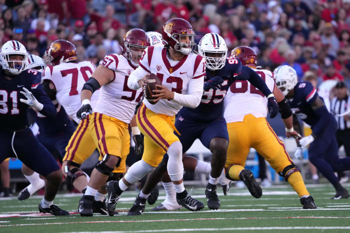 California (3-5, 1-4 in Pac-12) at No. 9 USC (7-1, in 5-1 in Pac-12), 10:30 p.m., Saturday, ESPN