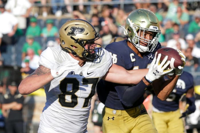 Notre Dame S Kyle Hamilton | Comp: Jamal Adams