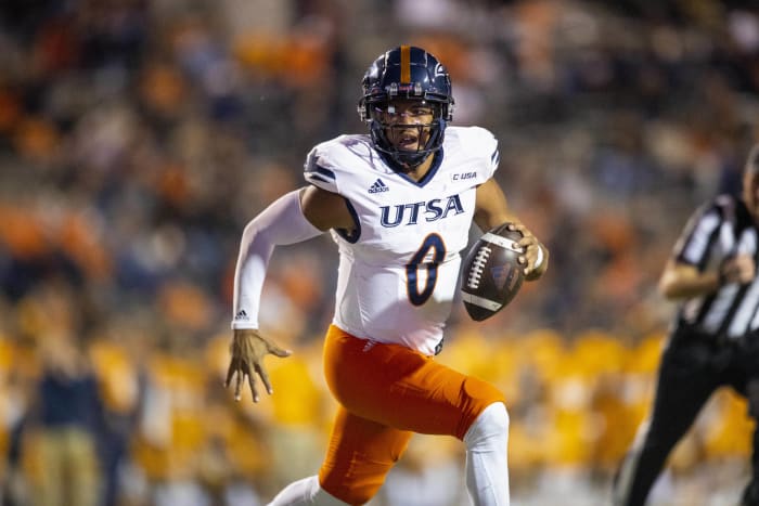 Conference USA: Western Kentucky (8-4) at UTSA (11-1), Friday, 7 p.m., CBS Sports Network