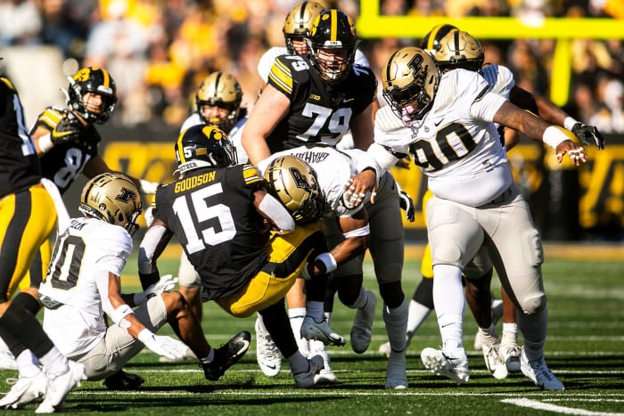 Oct. 16: Purdue 24, No. 2 Iowa 7