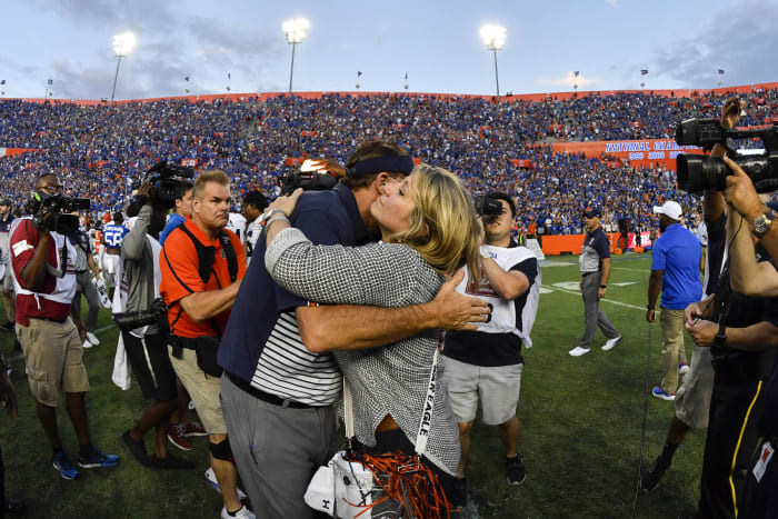Gus and Kristi Malzahn