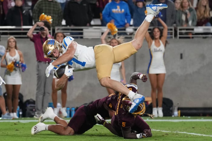 Arizona (3-6, 1-5 in Pac-12) at No. 12 UCLA (8-1, 5-1 in Pac-12), 10:30 p.m., Saturday, Fox