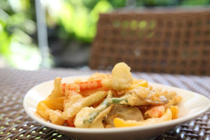 Shrimp & vegetable tempura