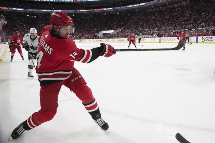 What sort of impact will Justin Williams make in Carolina?