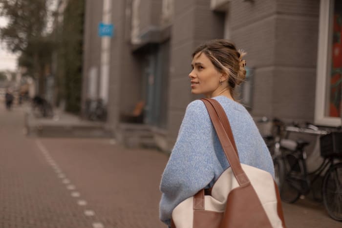 Toss a sweater on top