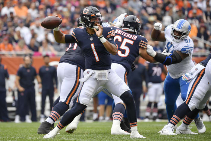 NFL Week 4 grades from across the league NFL Week 4 grades from across the league Justin Fields recovers, builds some early momentum