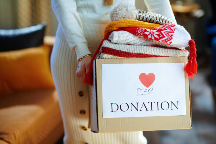 Get rid of seasonal items you don't plan to use anymore