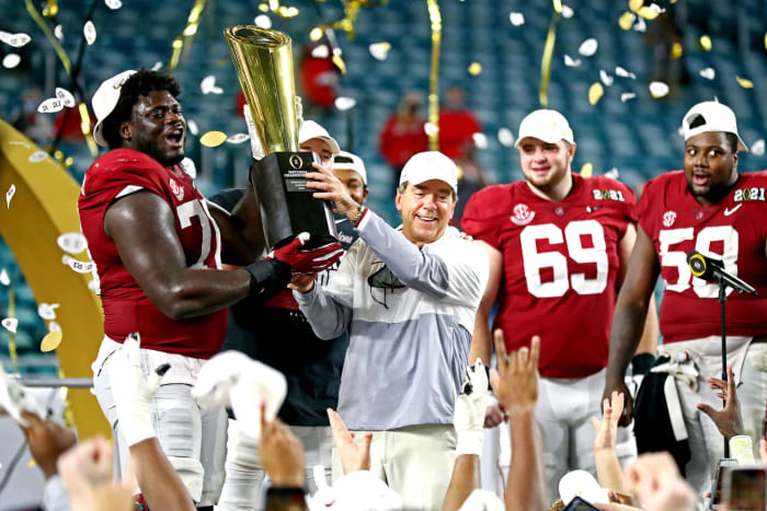 No. 1 Alabama Crimson Tide