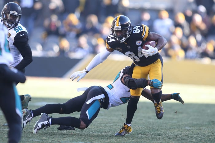 Antonio Brown Over/Under 10 receiving touchdowns in 2018