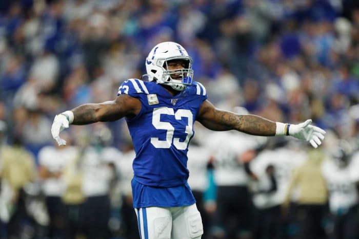Underpaid inside linebacker: Darius Leonard, Colts