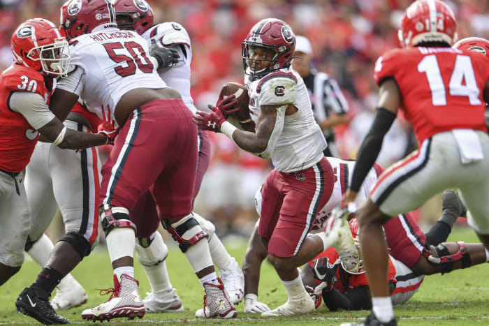 South Carolina shocks Georgia