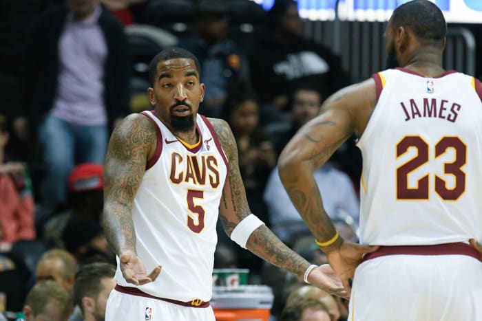 JR Smith throws soup at Assistant Coach