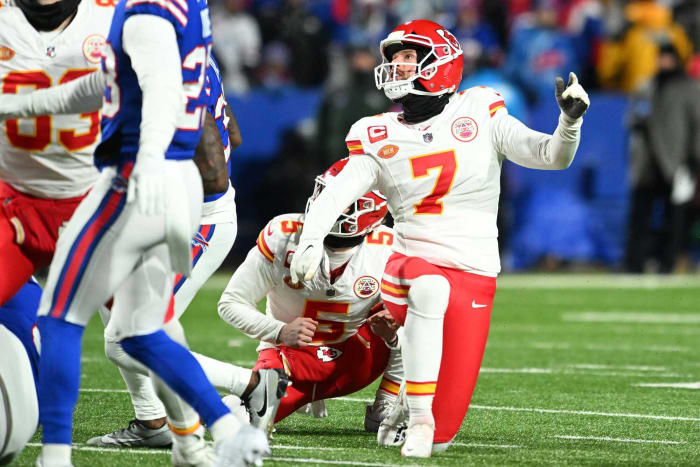 Chiefs: Harrison Butker, K