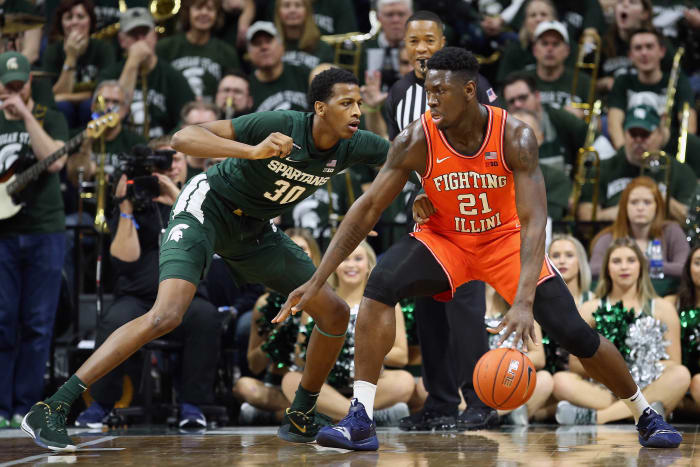 Michigan State at Illinois, Tuesday, Feb. 11