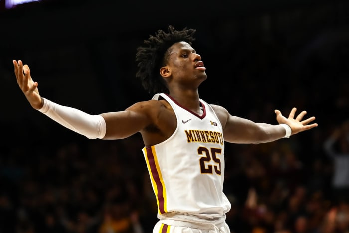 Honorable Mention: Daniel Oturu, Center, Minnesota, Sophomore