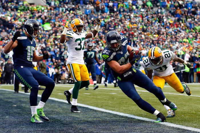 2014 NFC championship: Packers at Seahawks