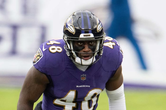 Defensive Rookie of the Year: Patrick Queen, LB, Ravens